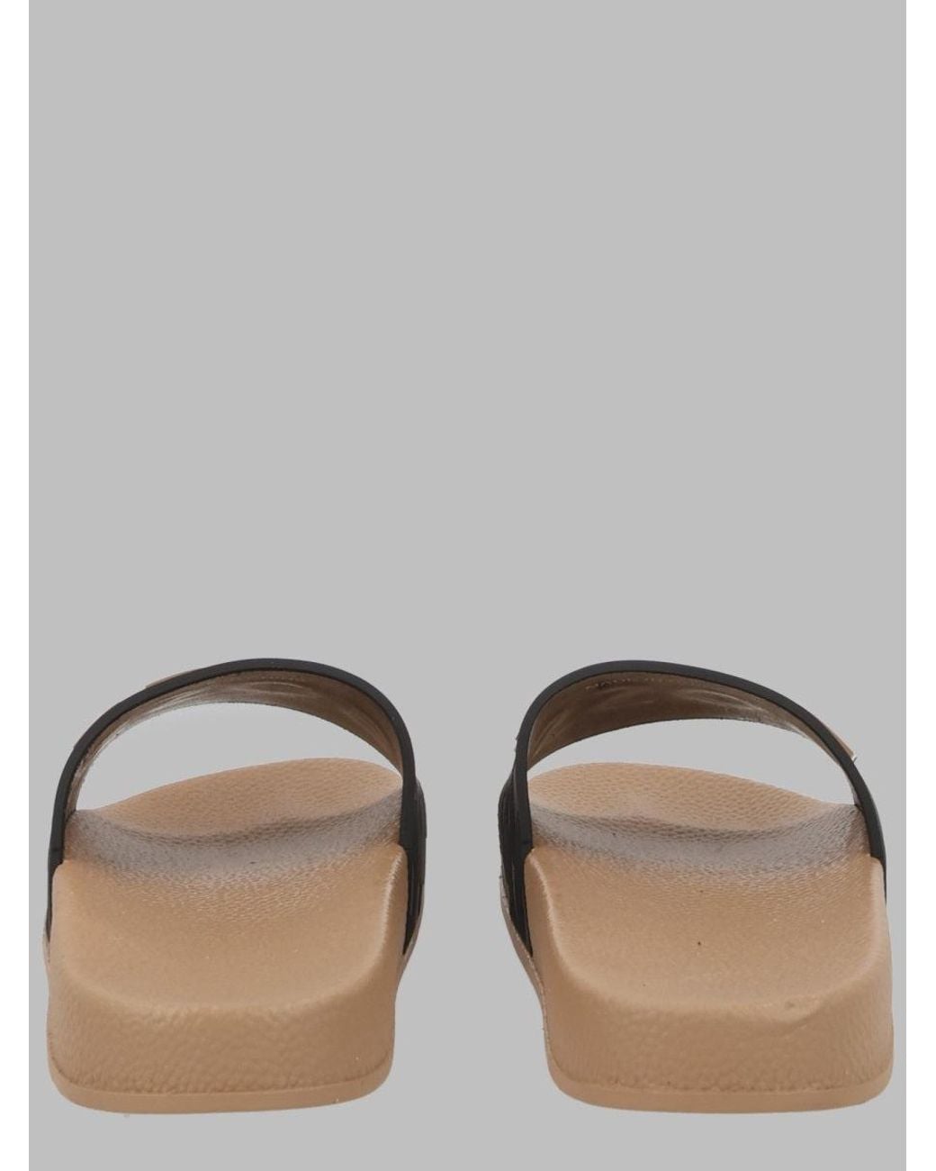 Boss Gray Kids Logo Slide Sandals