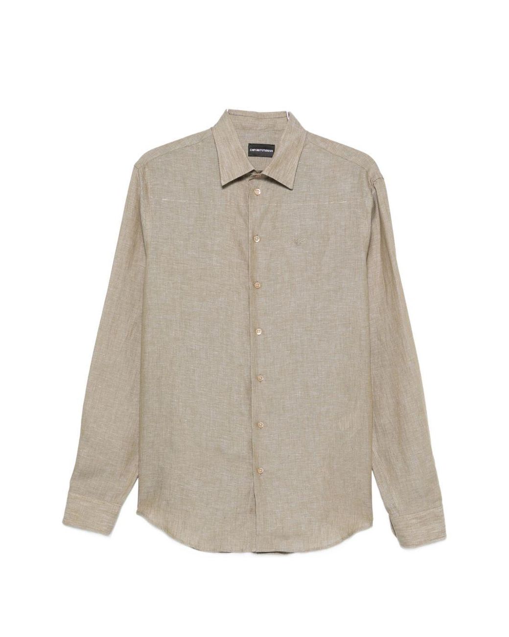 Emporio Armani White Cotton Shirt for men