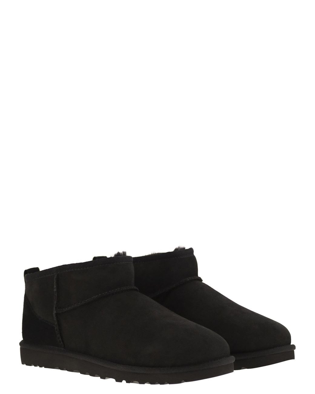 Ugg Black Classic Ultra Mini for men
