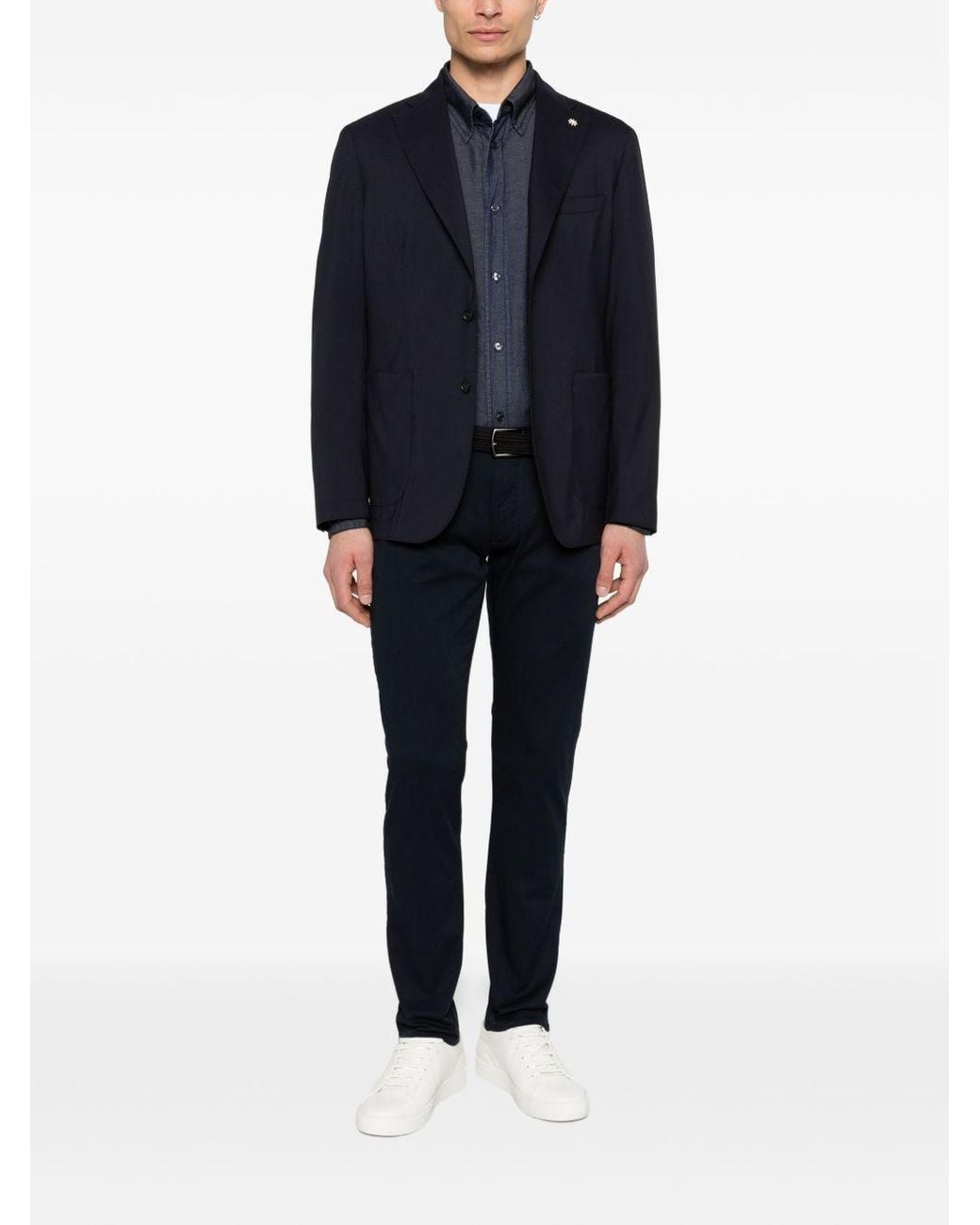 Emporio Armani Blue Denim Cotton Jeans for men