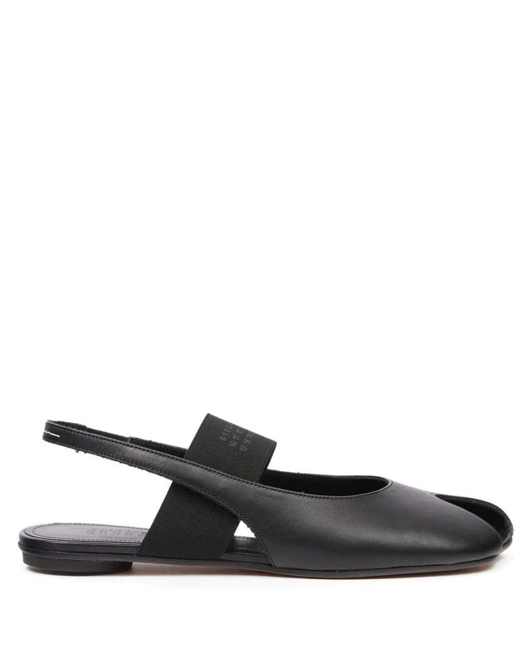 MM6 by Maison Margiela Black Open-Toe Sandals