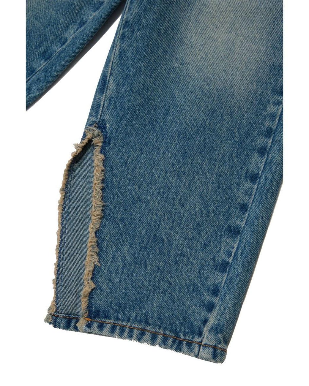 MM6 by Maison Margiela Blue Denim Pants