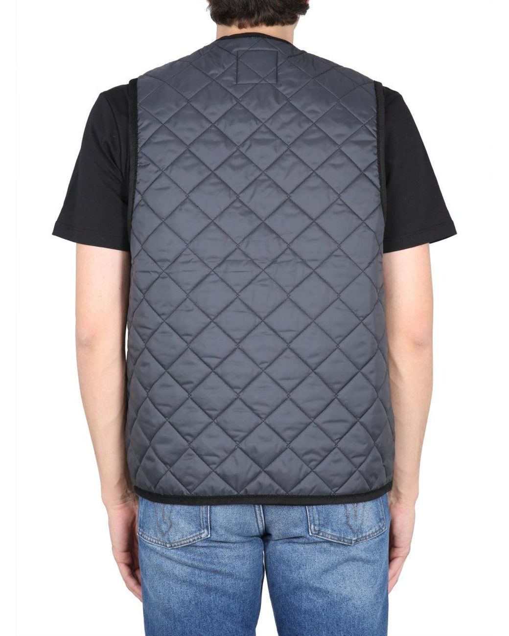 Lavenham Black Dublin Vest for men