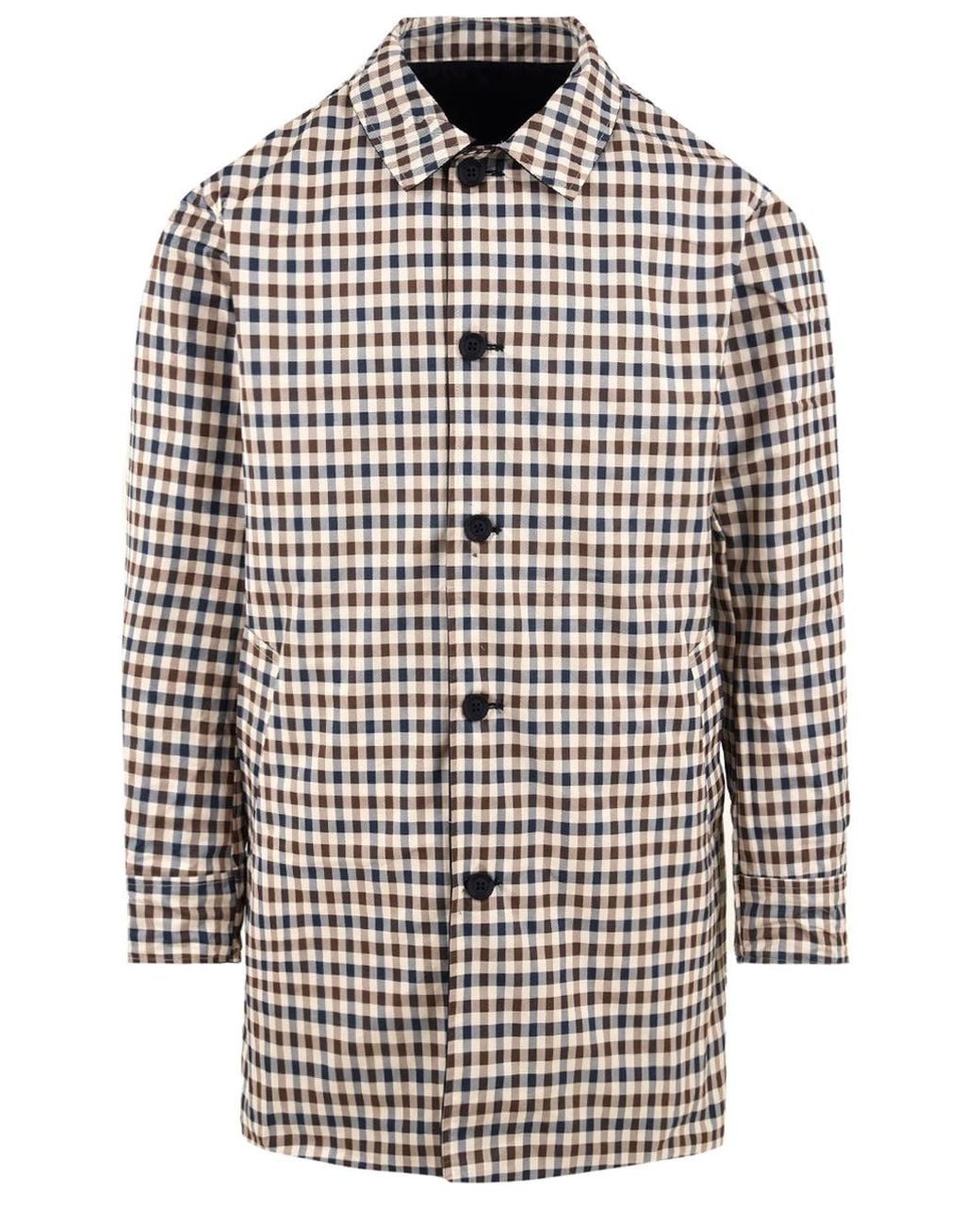 Aquascutum Blue Coats for men