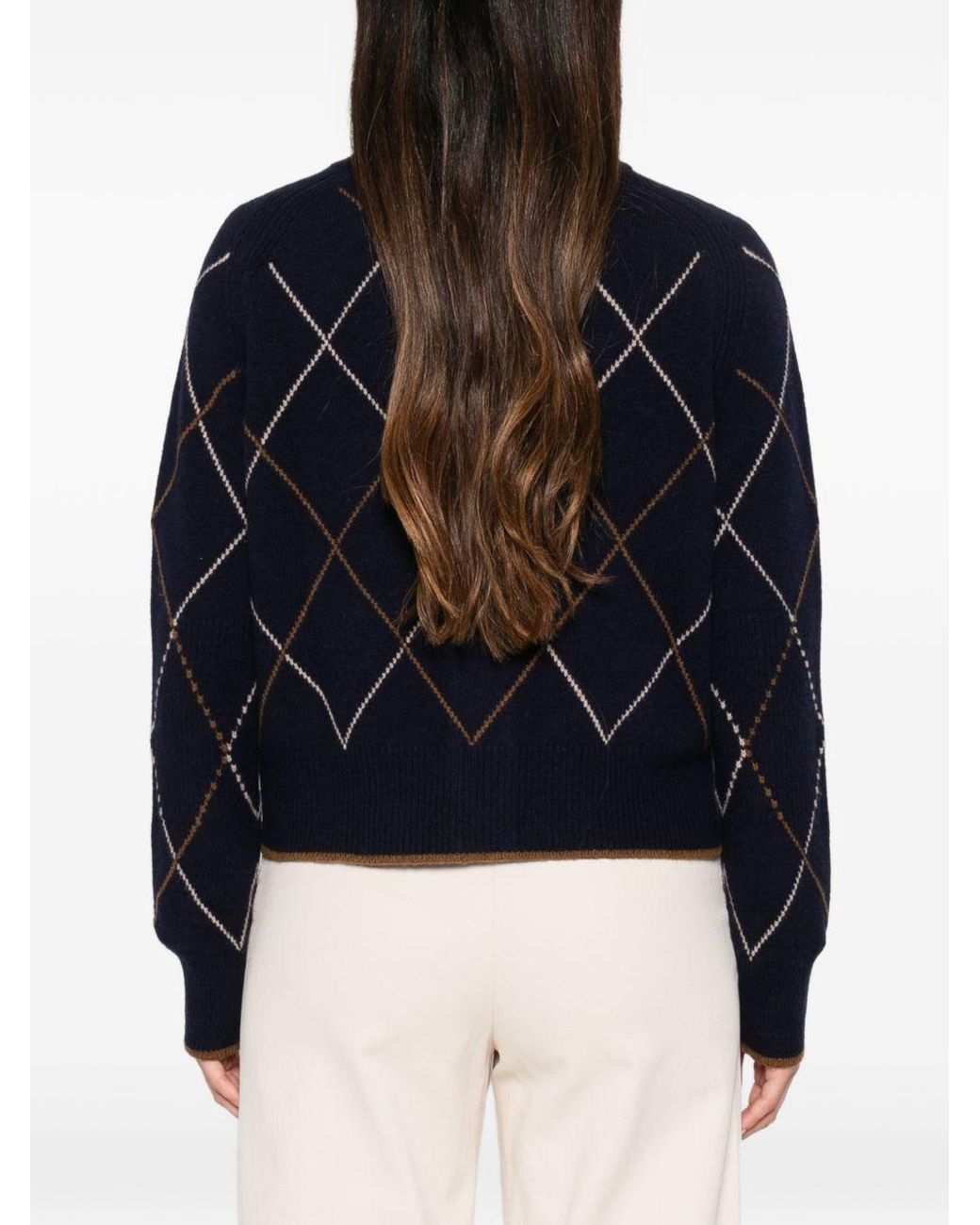 Moismont Blue Auguste Wool Cardigan