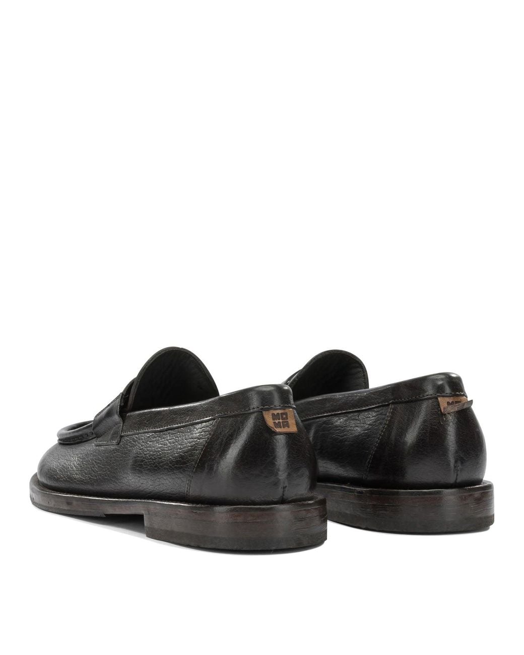 Moma Black "Idolo" Loafers