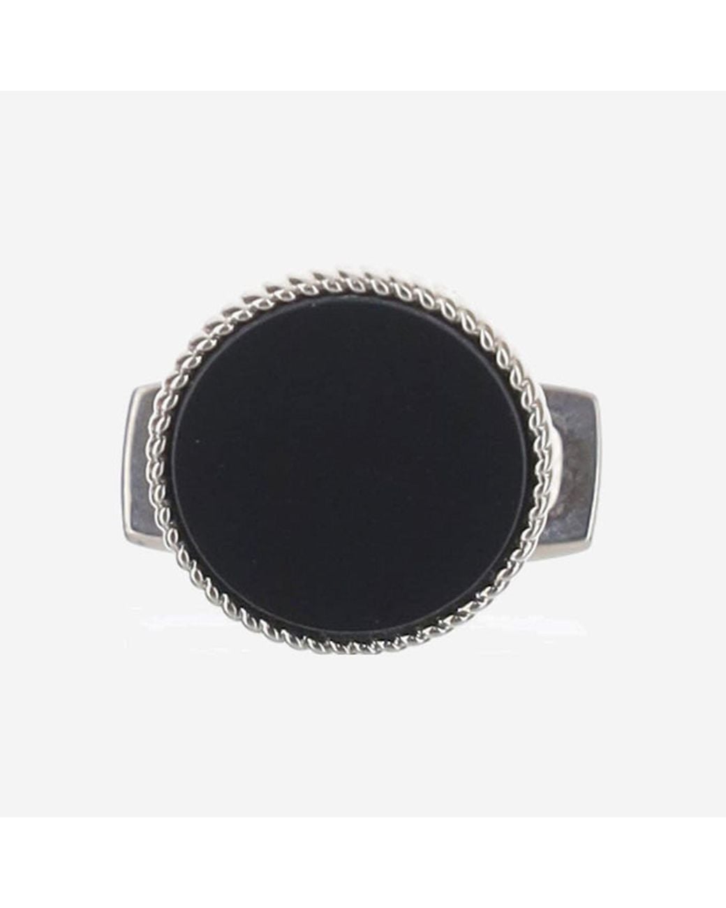Boss Black Brass Cufflinks With Logo