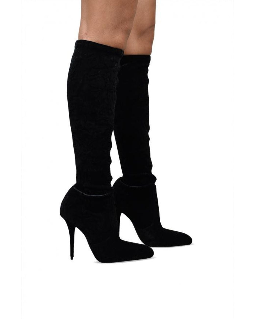 Saint Laurent Black Talia Boots