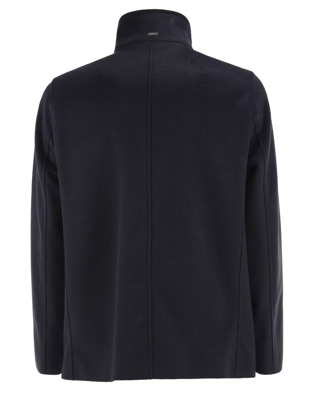 Herno Blue Double-Breasted Jacket