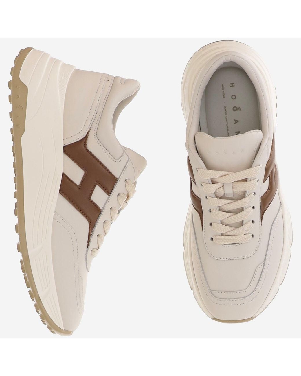 Hogan Natural Hi Fi Sneakers