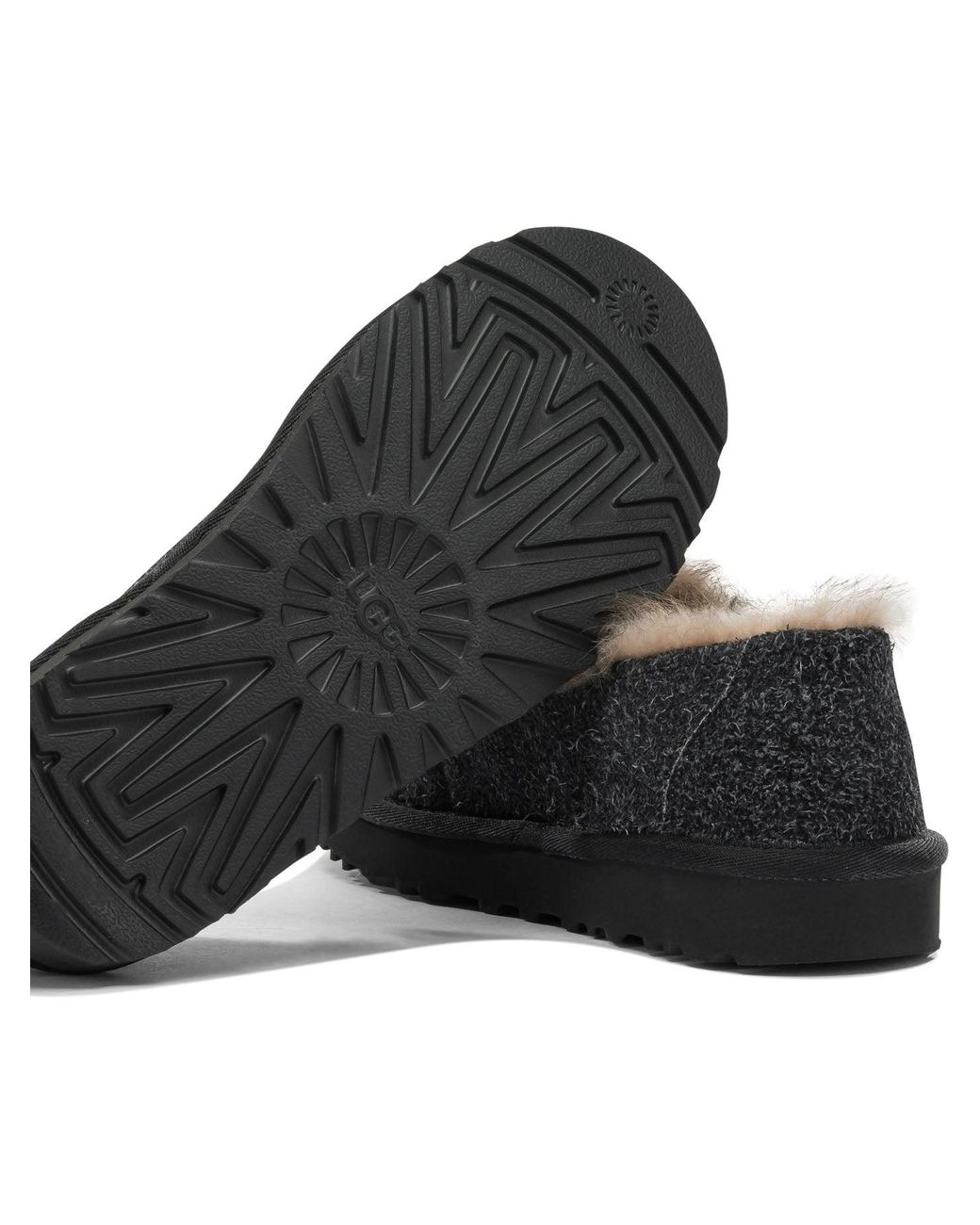 Ugg Chunky Black Loafer Slippers UGG Bea Women main image 3