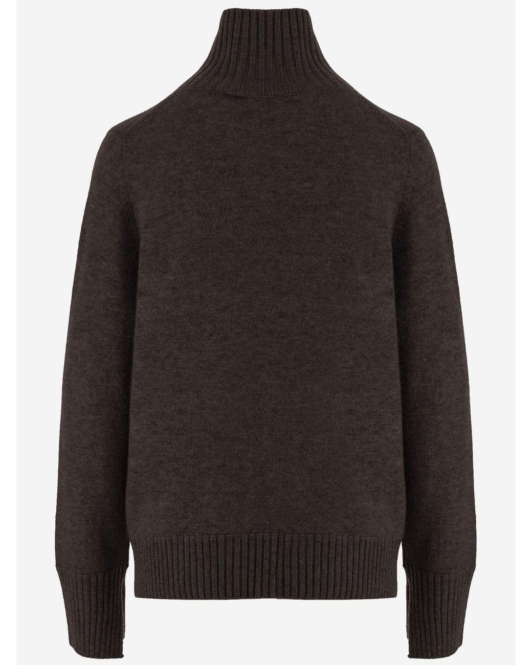 Allude Black Cashmere Sweater