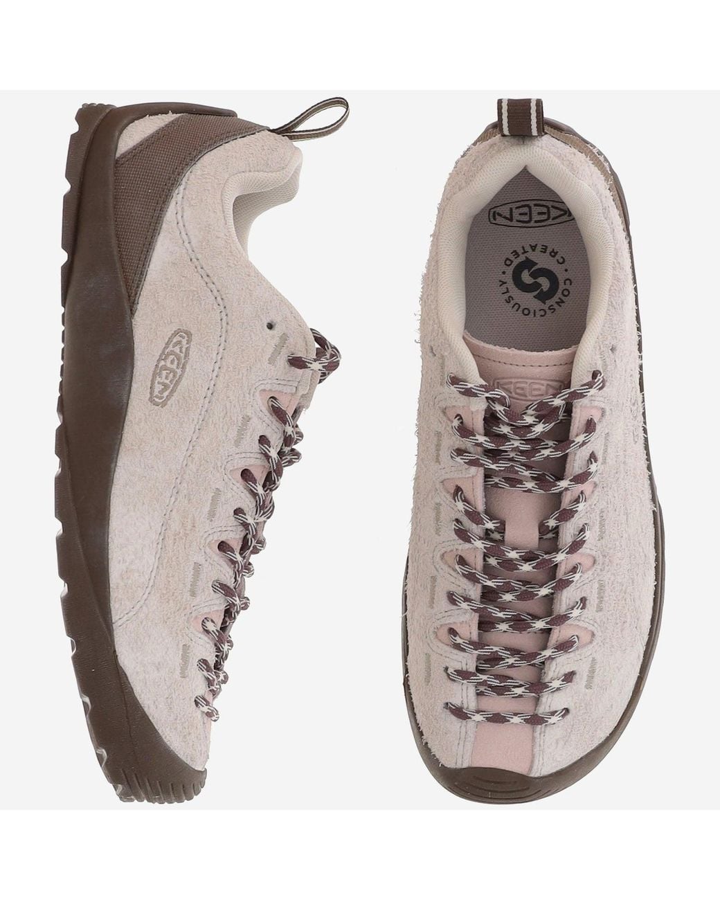 Keen White Jasper Leather Sneakers