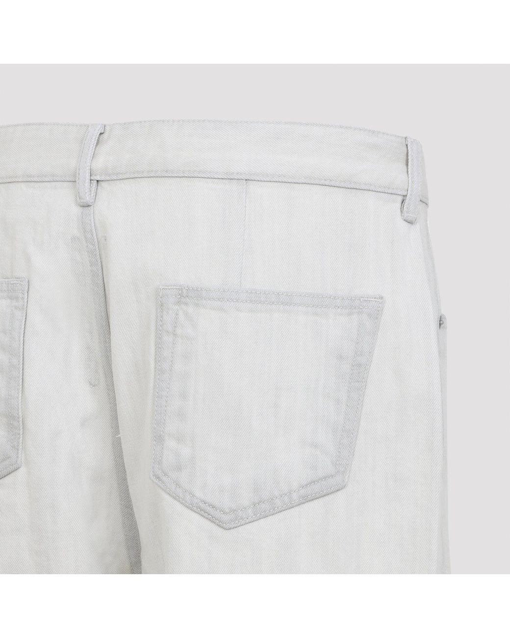 Vaqueros Geth Rick Owens de color White