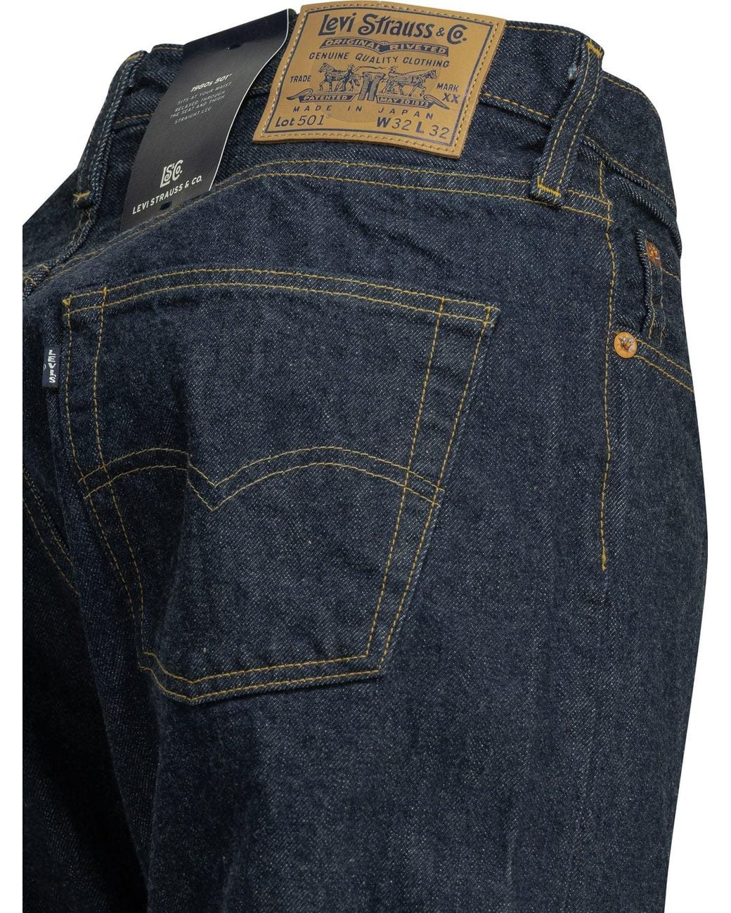 Levi's Blue "501 80S" Straight Leg Jeans