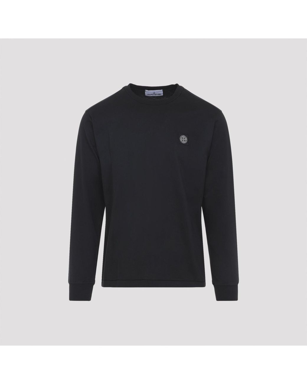 Stone Island Black Ls T Shirt