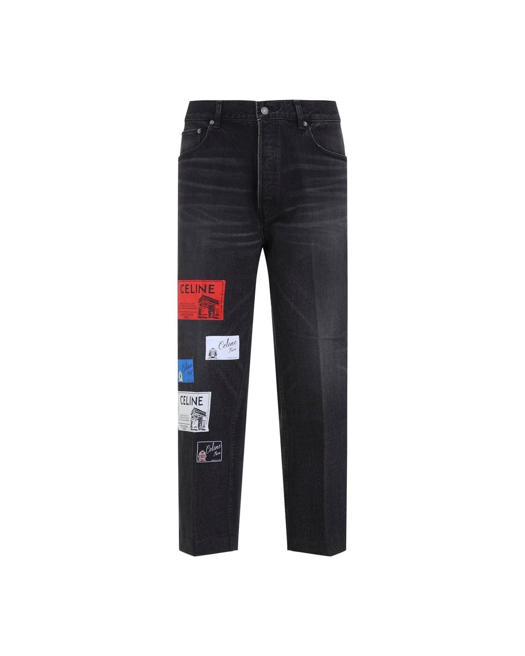 Céline Blue Boyfriend Jeans 001