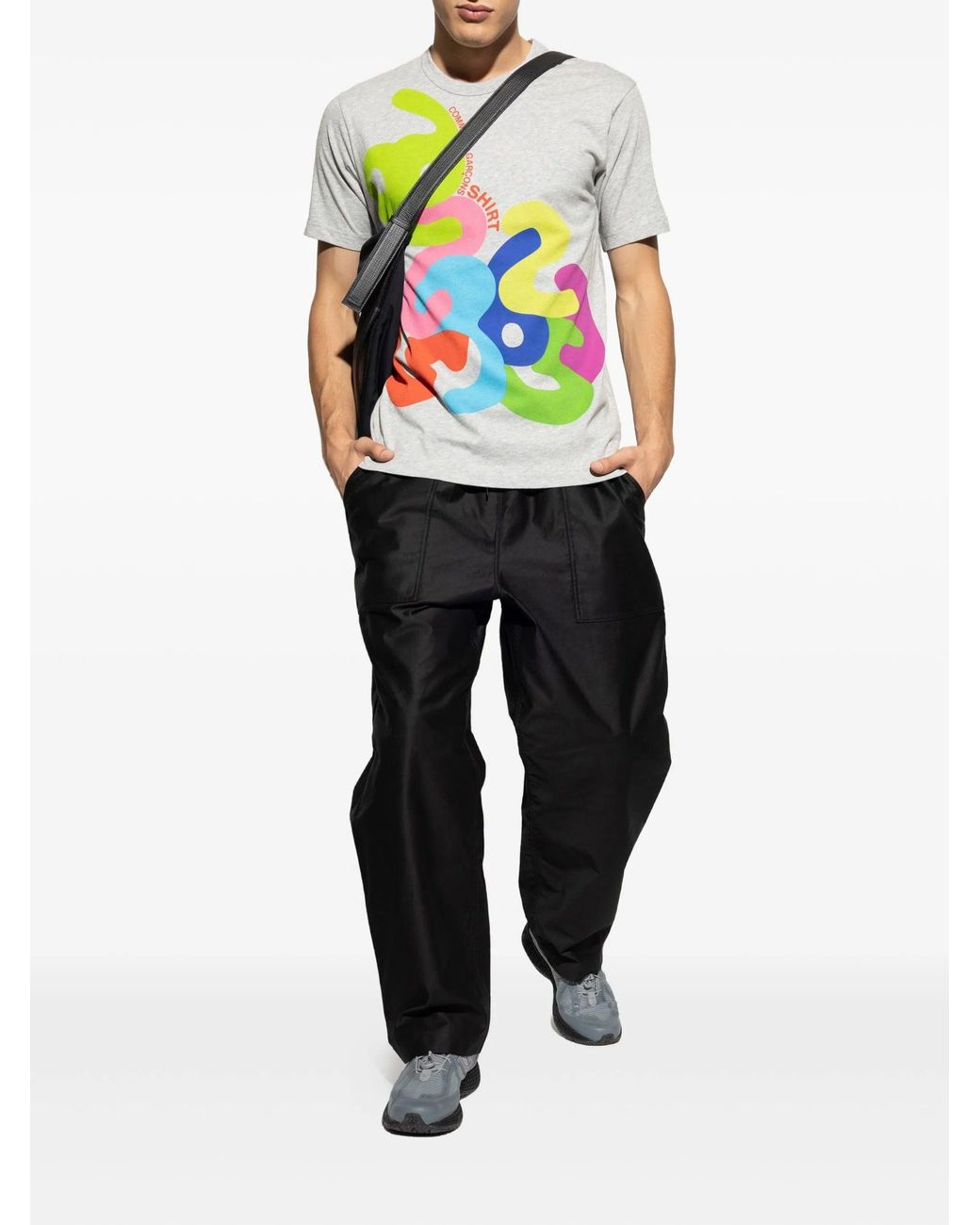 Comme des Garçons Gray T Shirt Knit