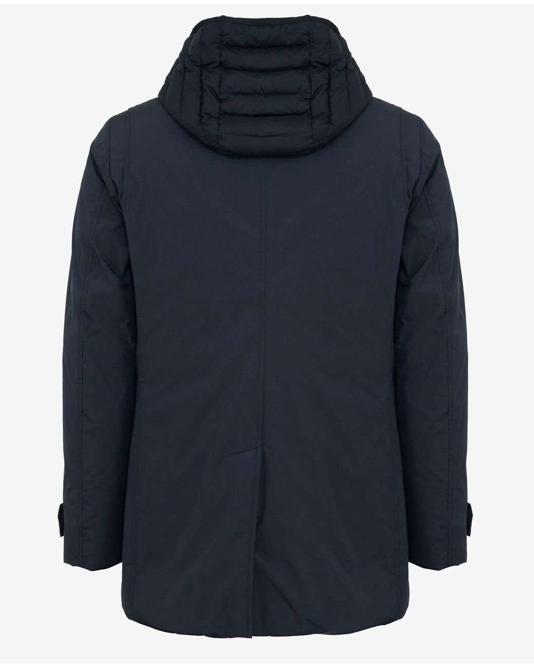Moorer Blue Nylon Jacket Raffaello Polyester