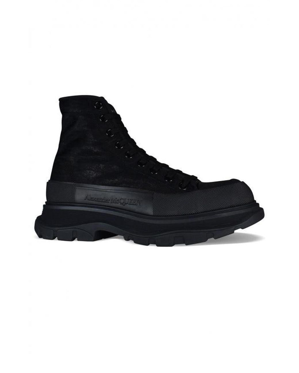 McQueen Black Sneakers Tread Slick for men