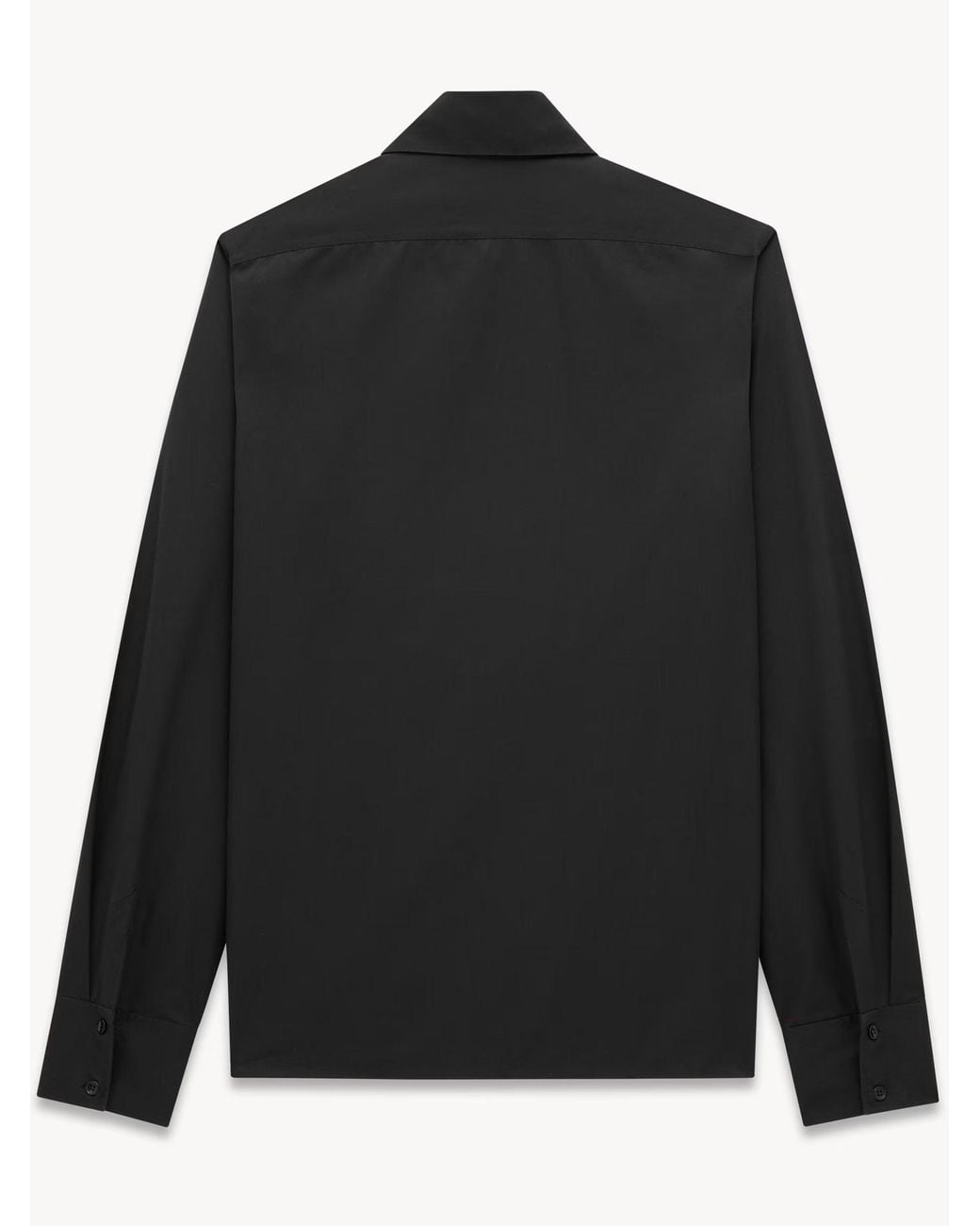 Saint Laurent White Camicia Cassandre for men