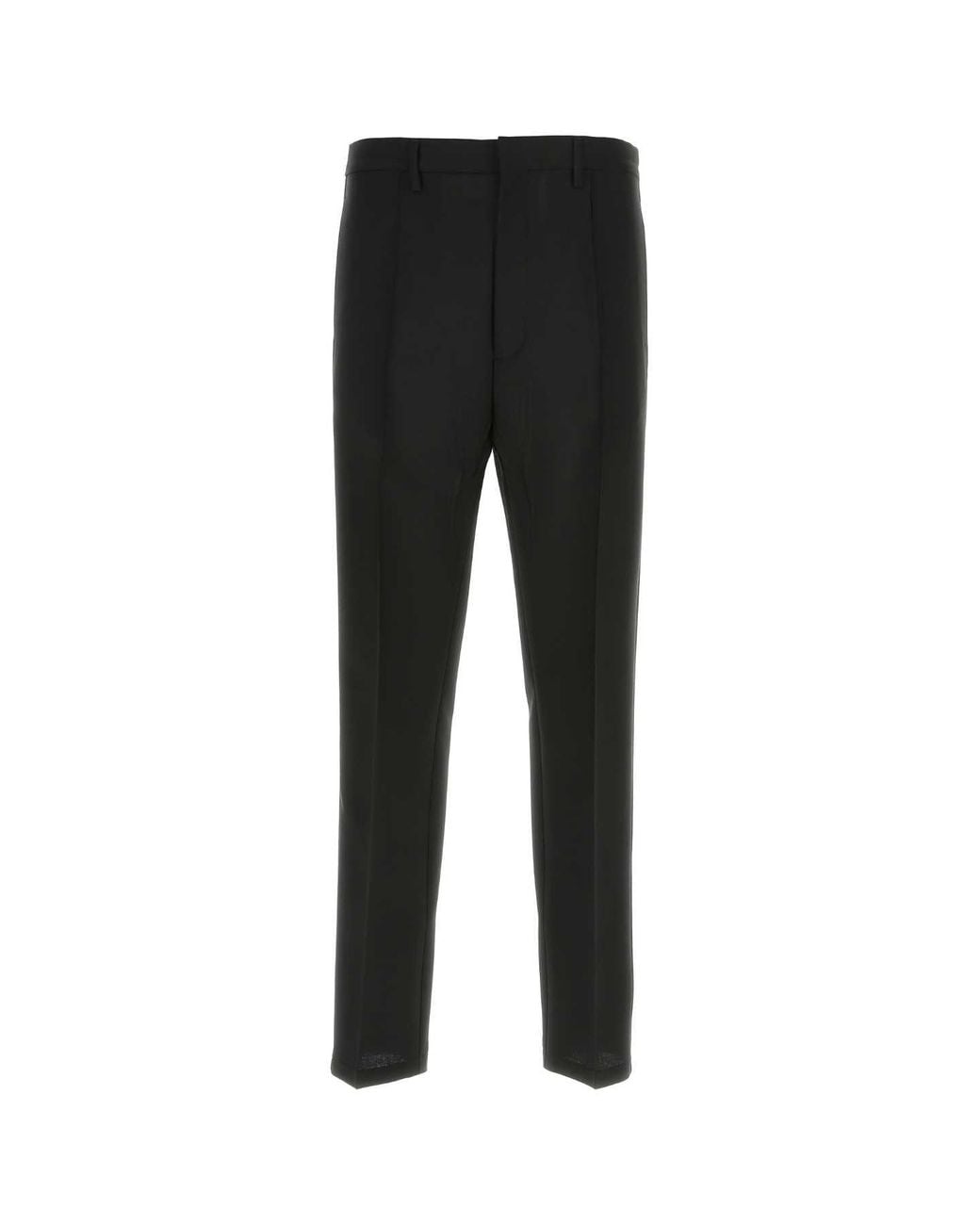 Prada Black Mohair Blend Pant Wool for men