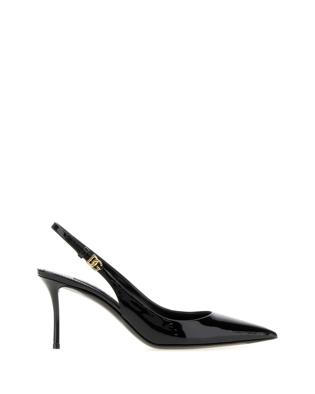 Dolce & Gabbana Black Leather Pumps