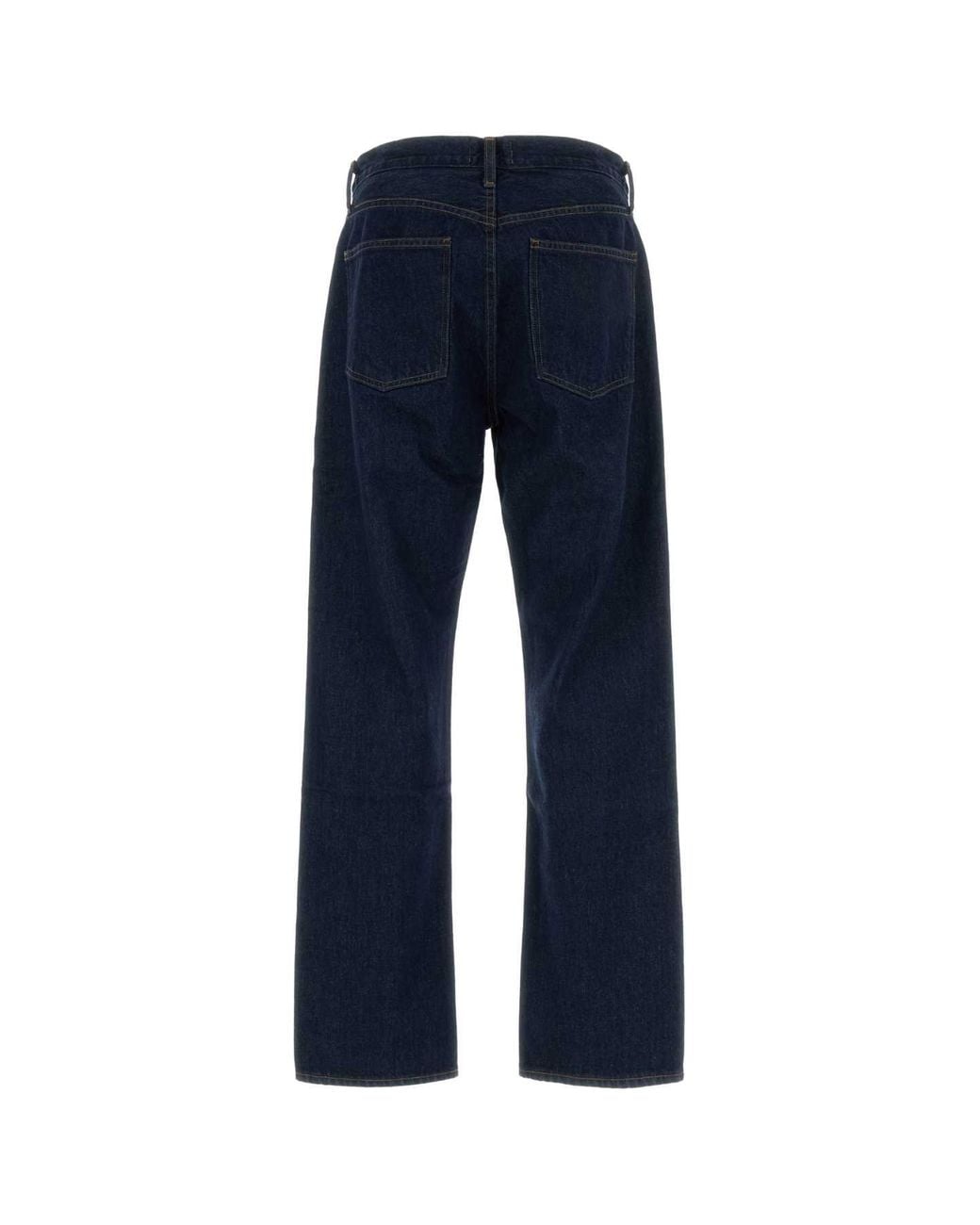 Agolde Blue Straight Jeans