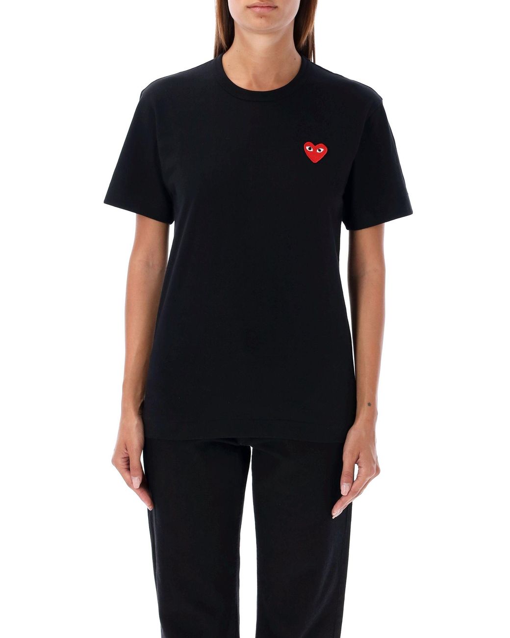 COMME DES GARÇONS PLAY Black Classic Heart T-Shirt