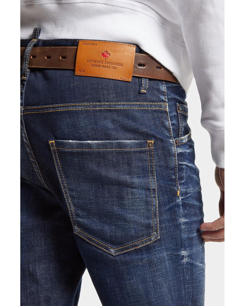 DSquared² Jeans-denim in het Blue