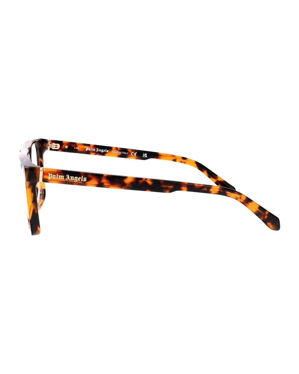 Palm Angels Brown Acetate Glasses