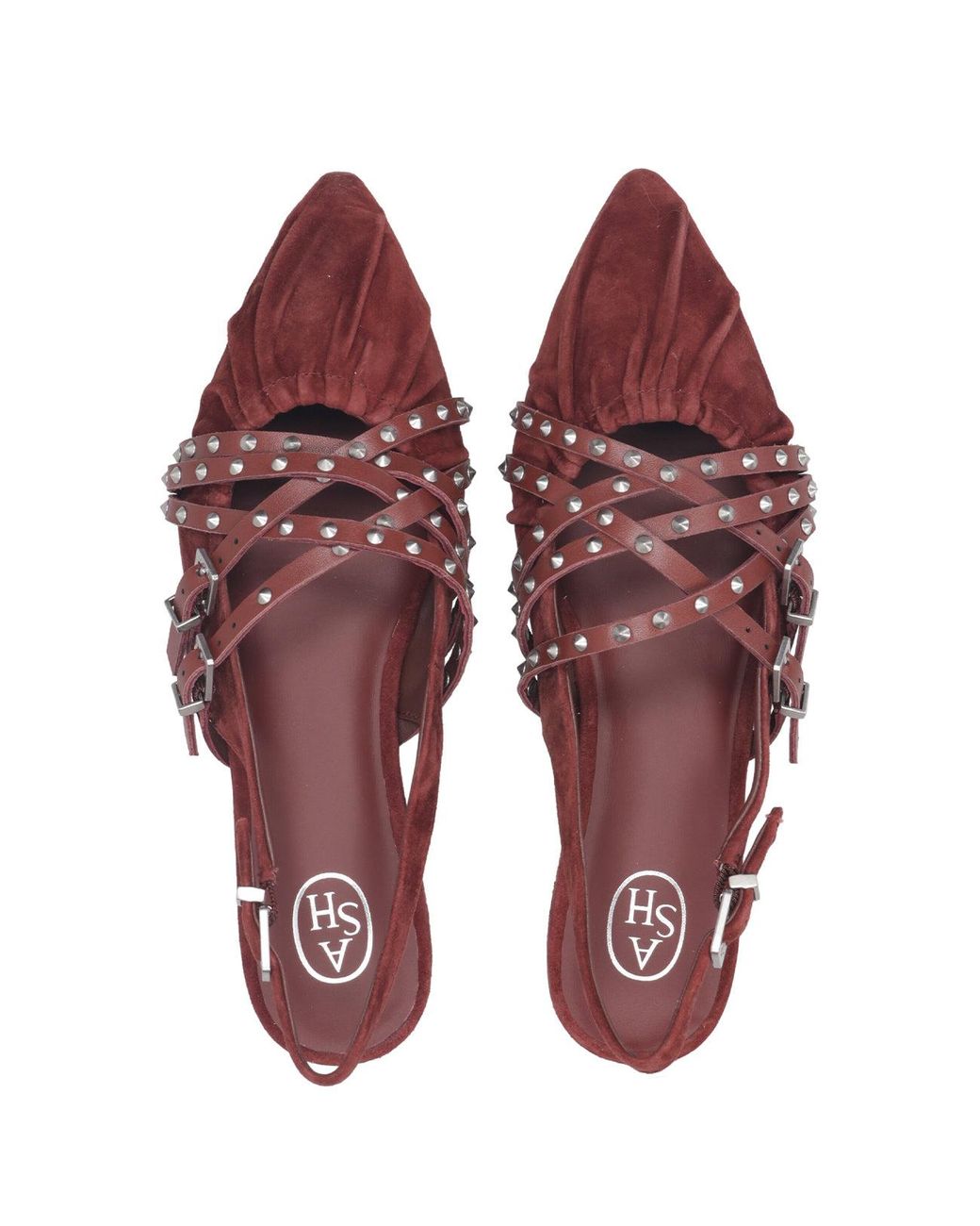 Ash Red Asche-Sandalen