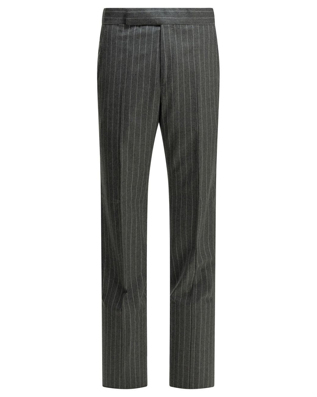 Tom Ford Gray Tailored Wool Pants for men