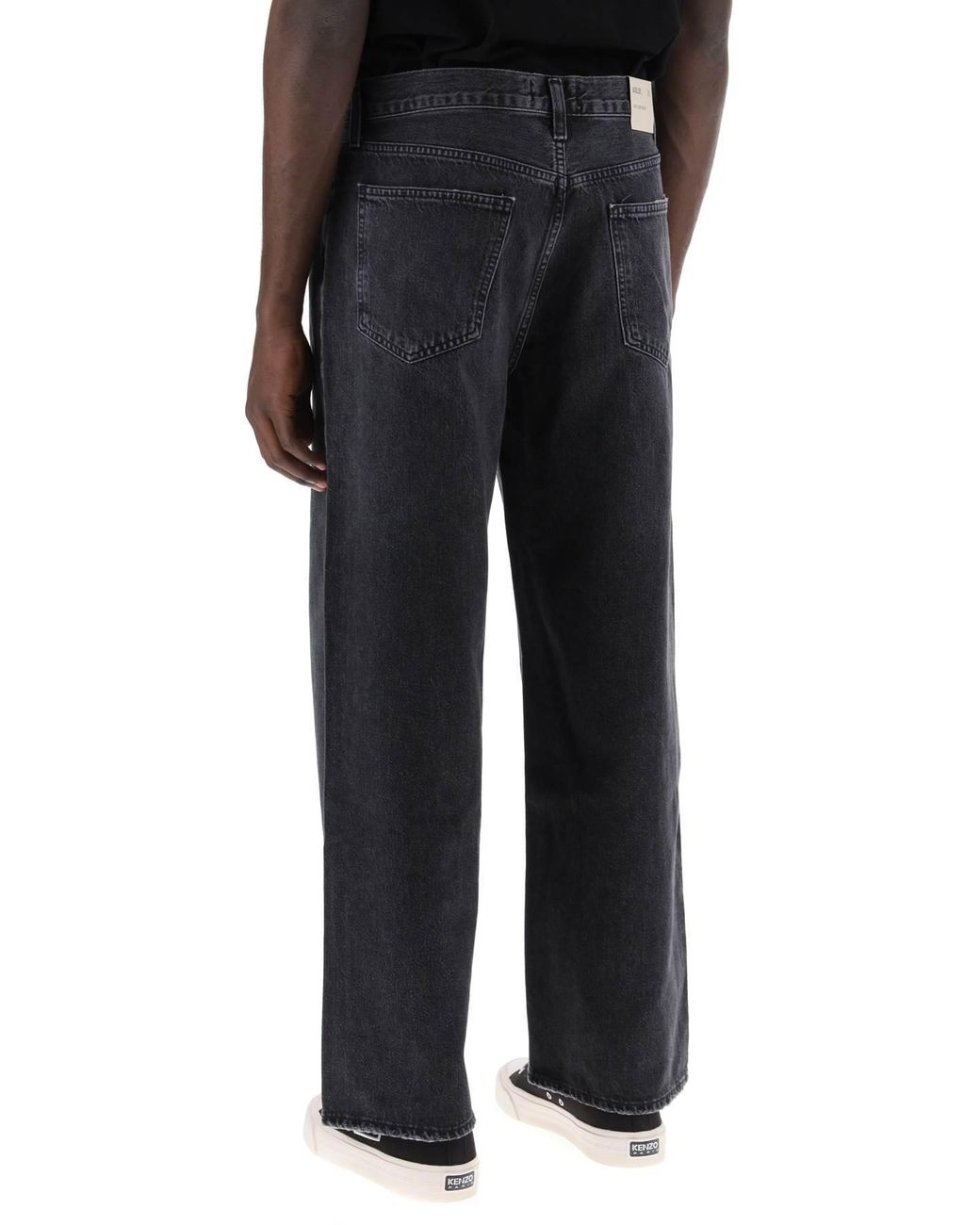 Agolde Blue Baggy Slung Jeans for men