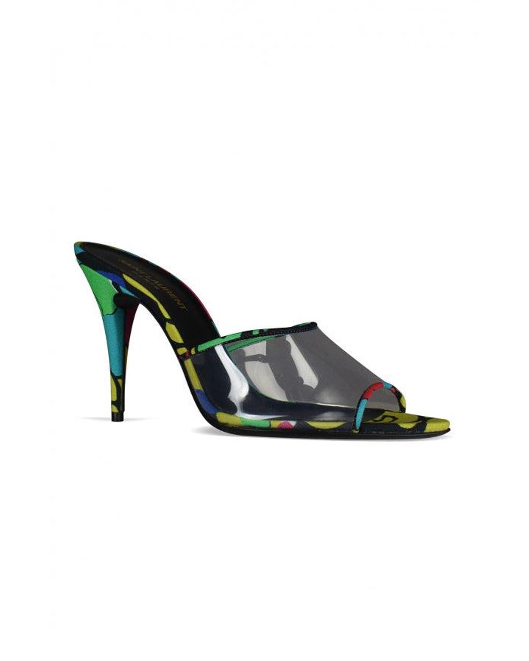 Saint Laurent Multicolor Mules Lolita