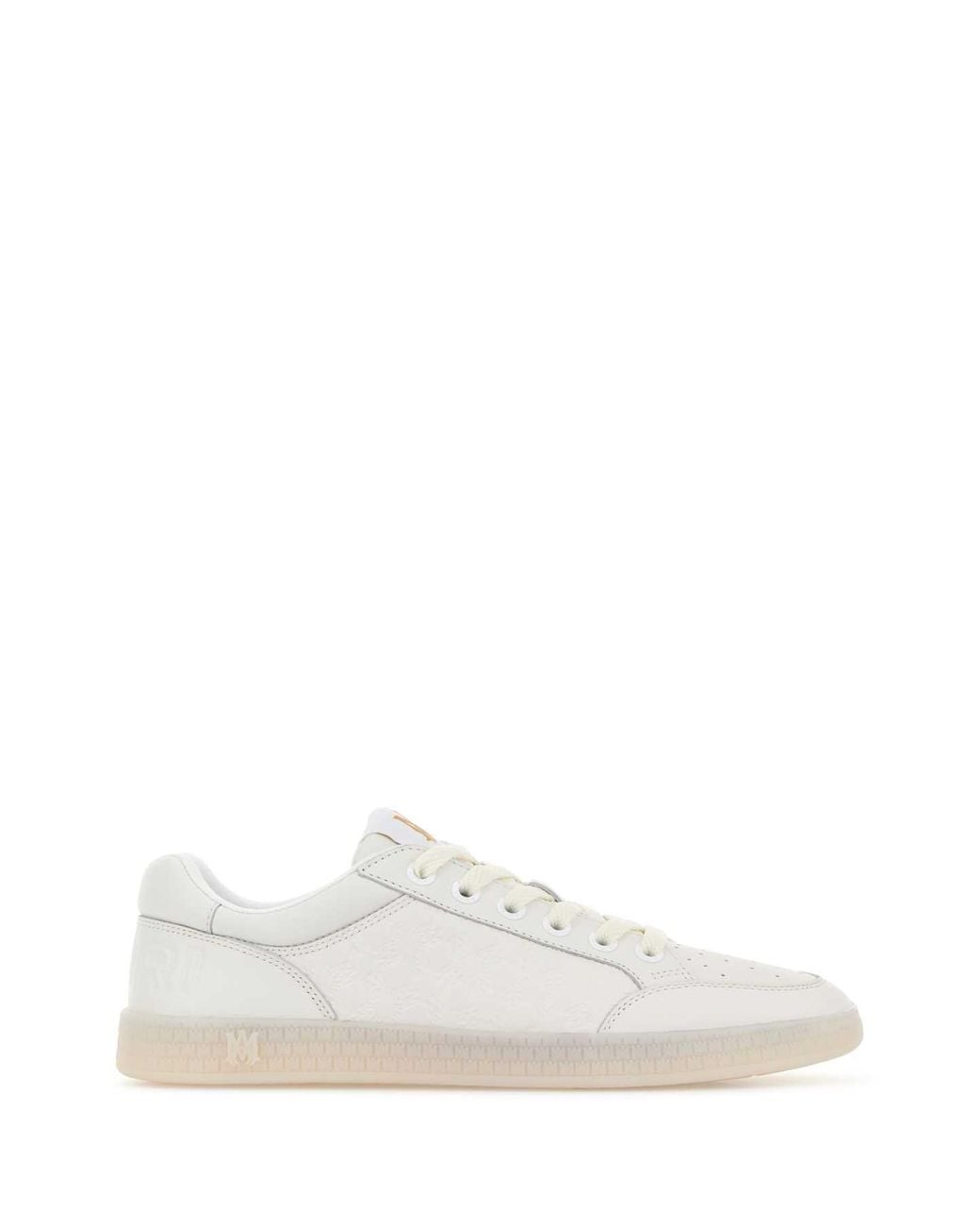 Amiri White Solid Sneakers