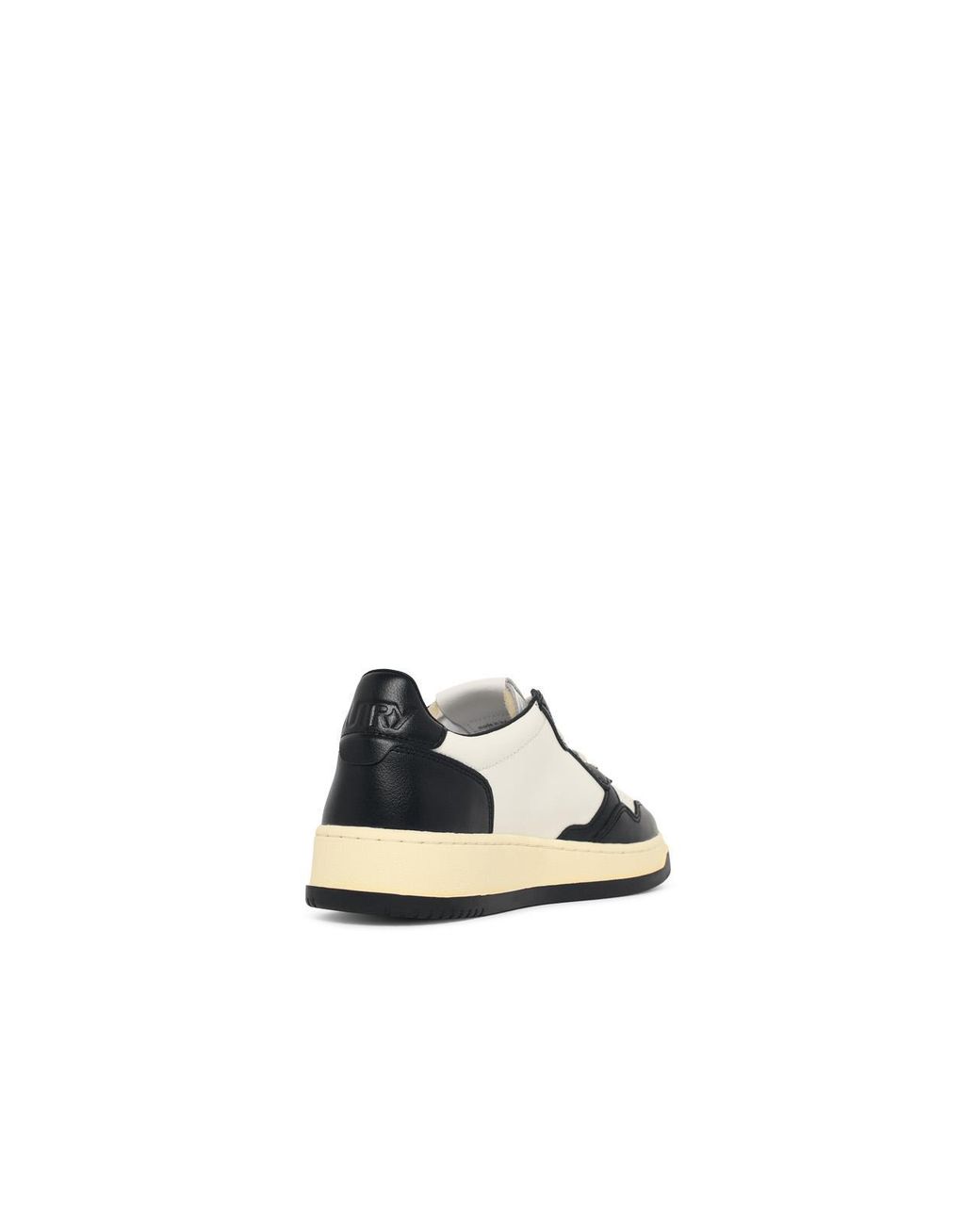 Autry White 'Medalist Low' And Leather Sneakers for men