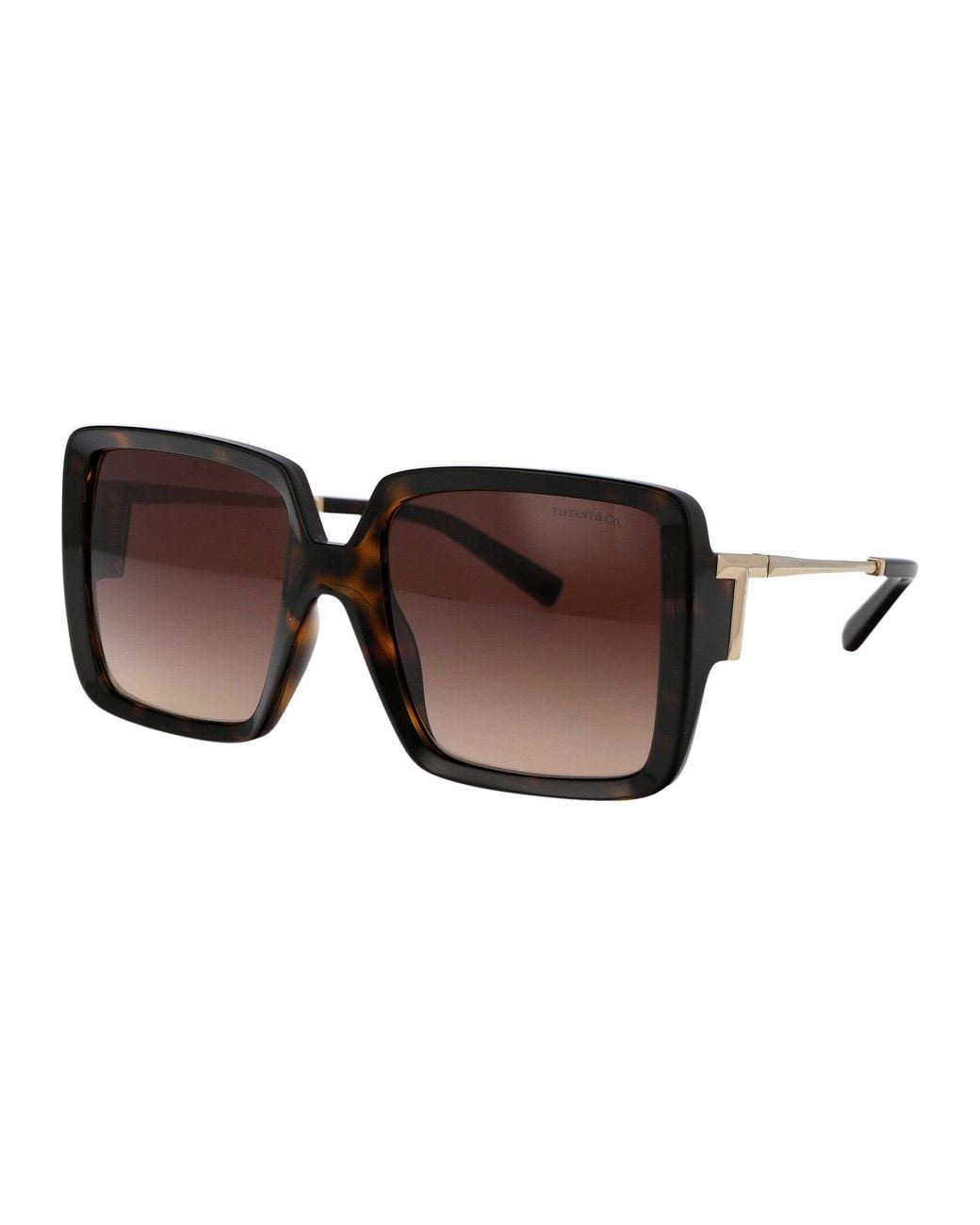 Tiffany & Co Brown Squared Sunglasses 0 Tf4212 U 80153 B