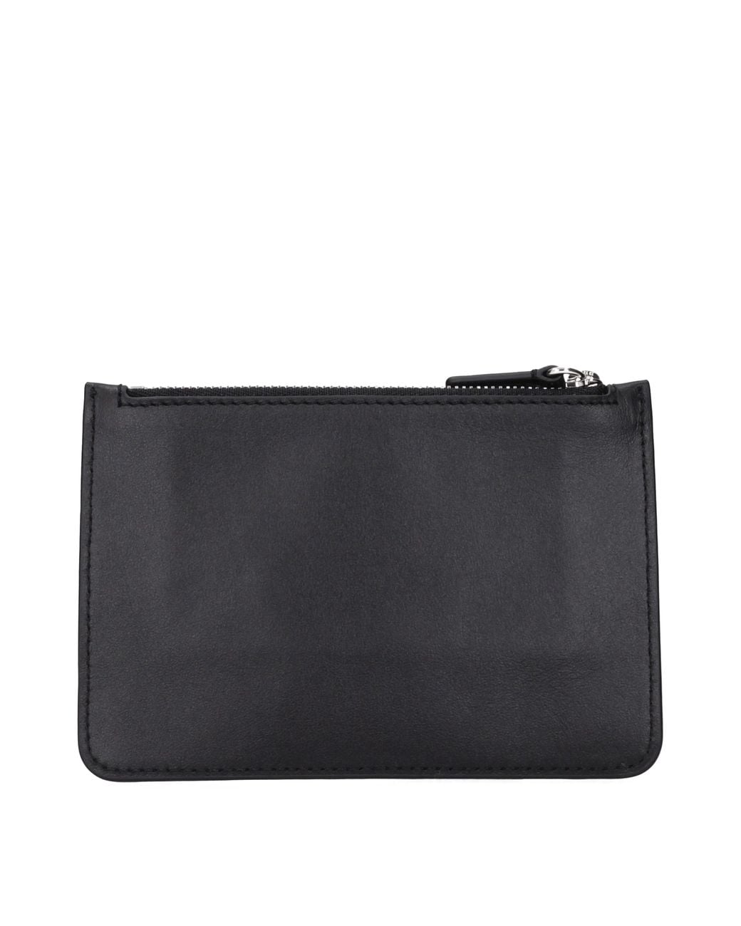 Courreges Black Wallet Leather