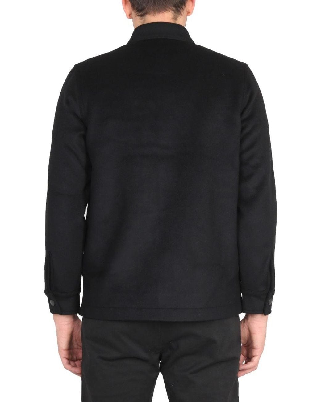 Department 5 Black Jacket With Pins for men