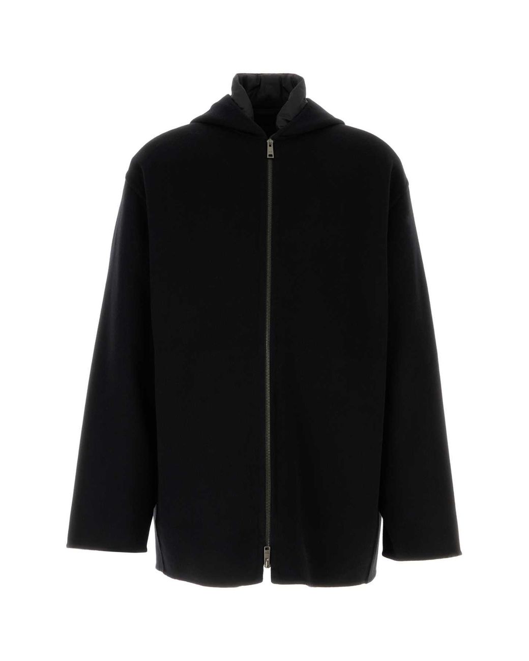 Prada Black Silk Padded Jacket for men