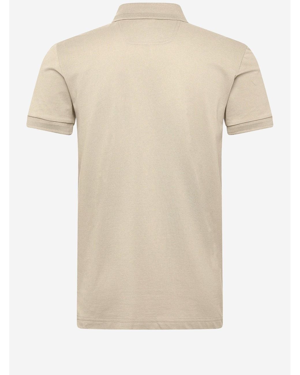 Boss Natural Cotton Polo Shirt With Logo for men