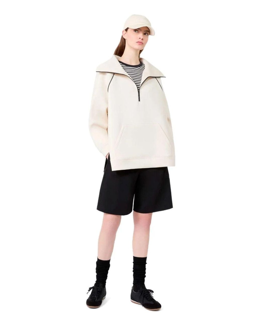 Weekend by Maxmara Black Salpa Bermuda Shorts