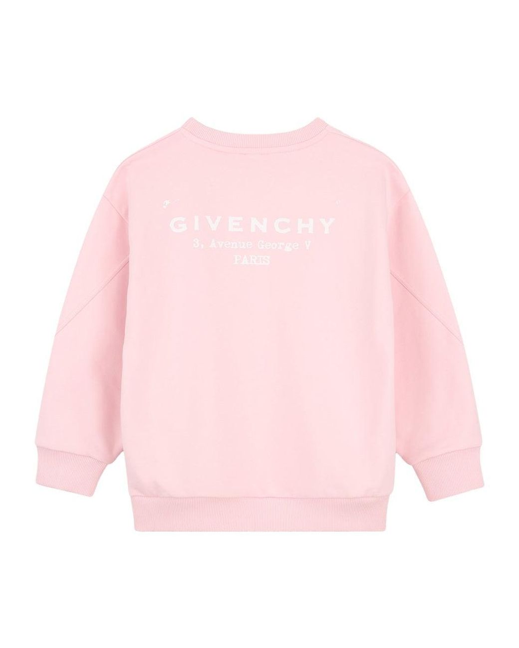Givenchy Pink Felpa Con Logo