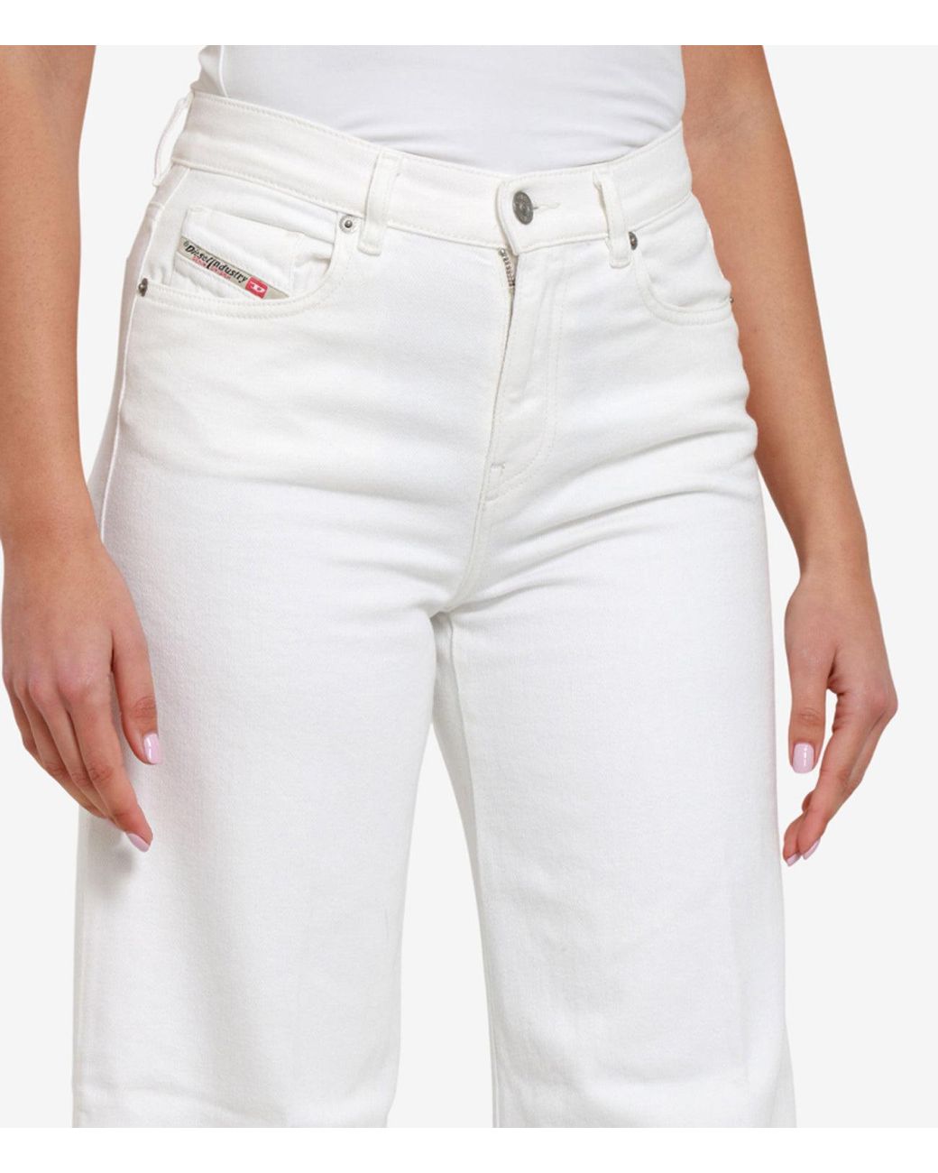 DIESEL Jeans Wit in het White