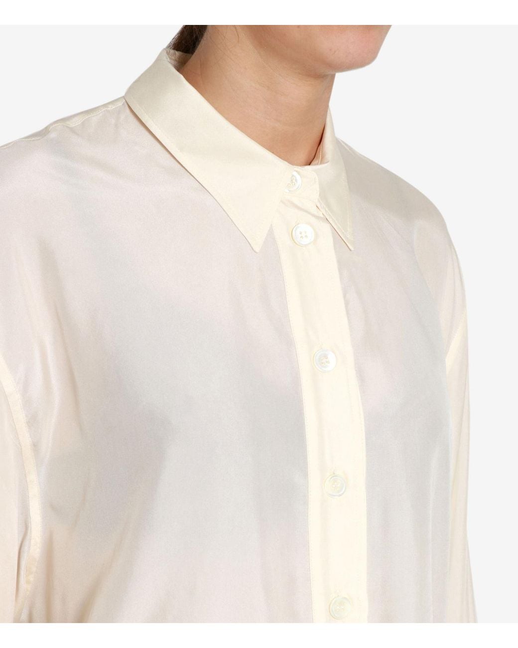Grifoni Shirts Boter in het White