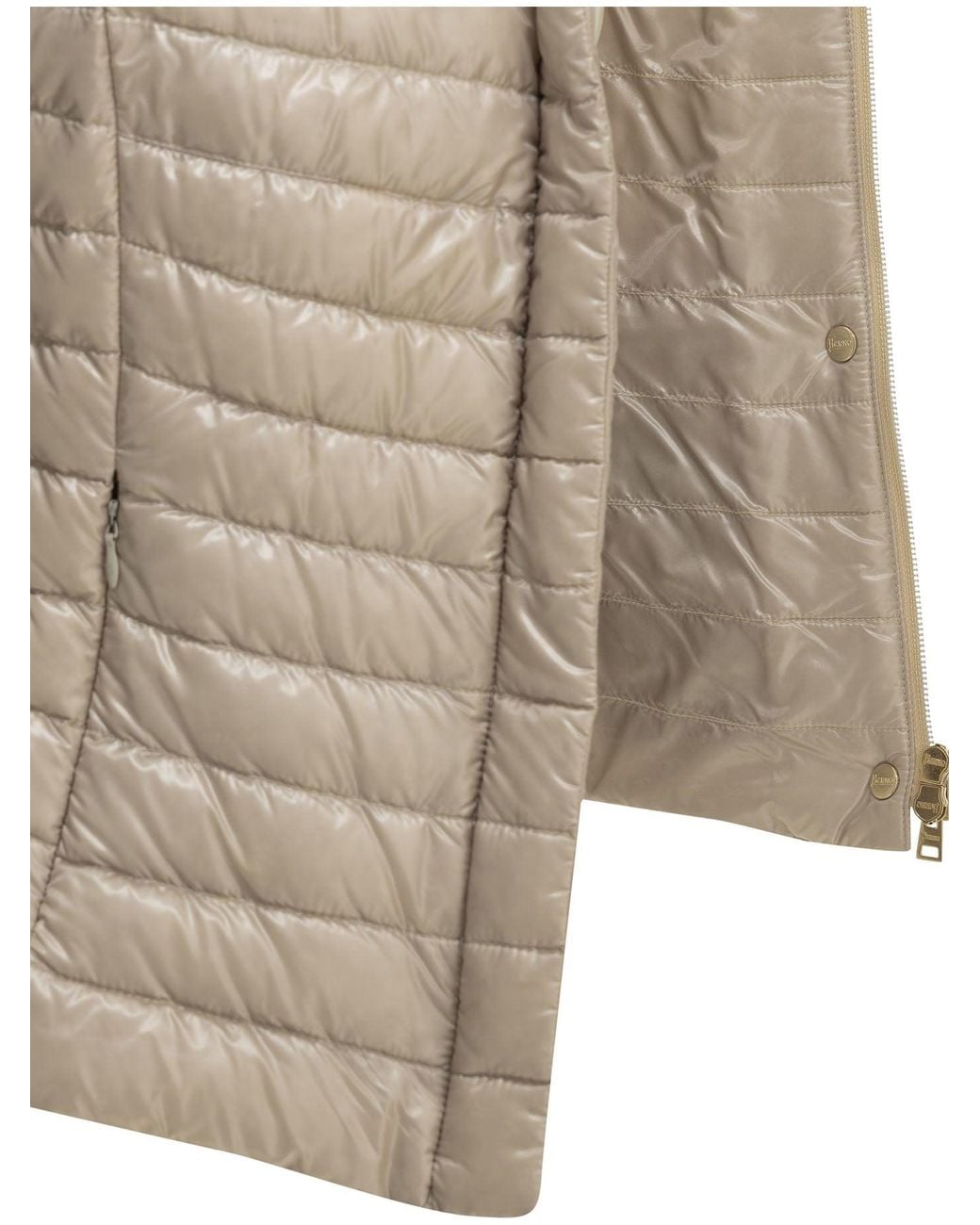 Herno Natural Ultra-Light Nylon Sleeveless Jacket