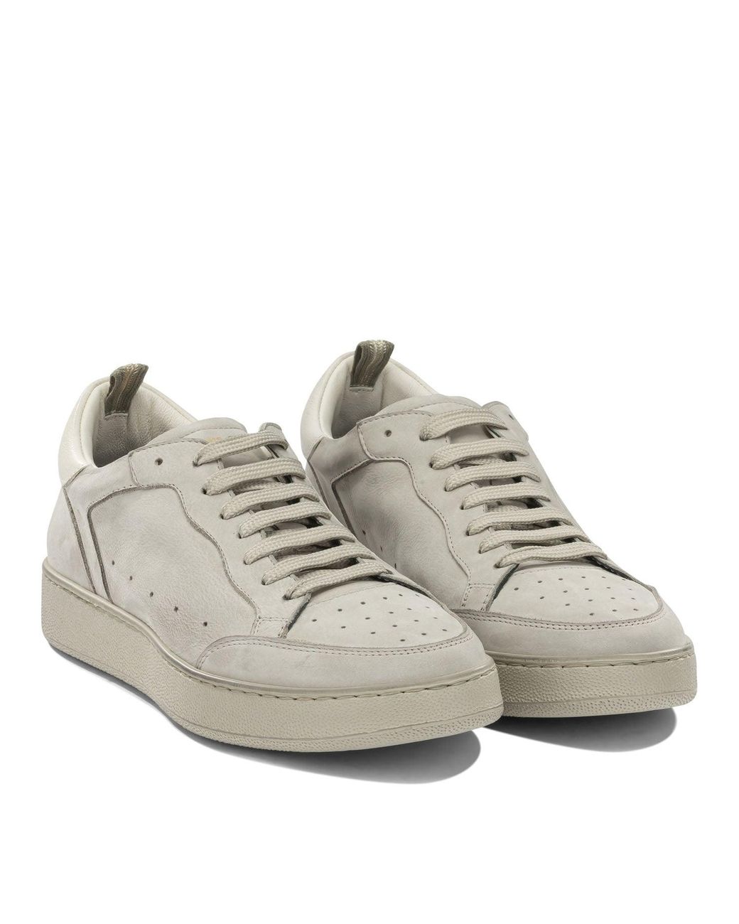 Officine Creative White "The Answer" Low-Top Sneakers for men