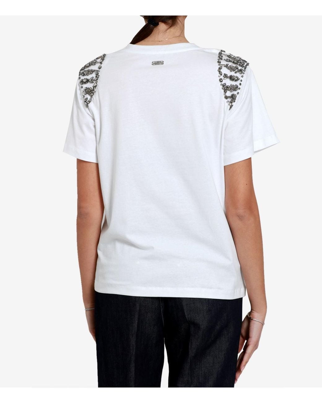 Alberta Ferretti White T Shirts And Polos