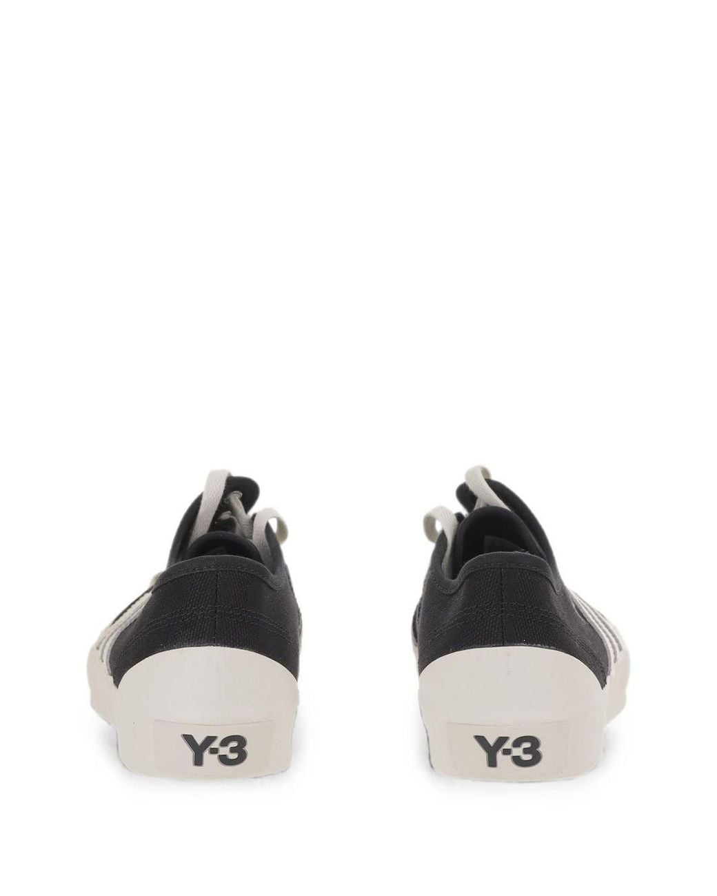 Y-3 White Nisi Lo Sneakers